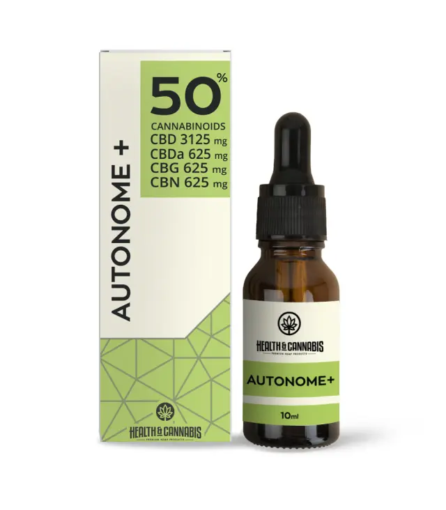 Health & Cannabis Autonome+ CBD CBDa CBG CBN 50%