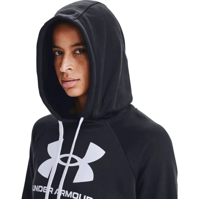 Under Armour Rival Fleece Hoodie (1356318-001) - Μαύρο 3