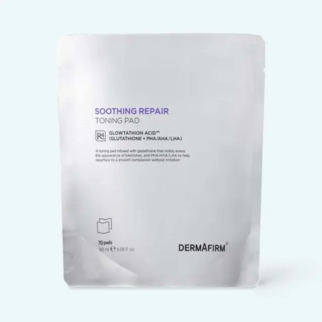 Dermafirm Soothing Repair Toning Pad Refill Καταπραϋντικά pads τόνωσης και αποκατάστασης. 180ml 70ea