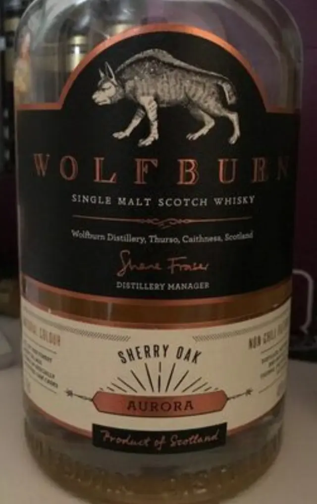 WOLFBURN AURORA SHERRY OAK SINGLE MALT WHISKY 700ML