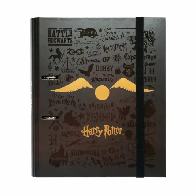 Premium Κλασέρ 2 κρίκων με Λάστιχο HARRY POTTER Golden Snitch
