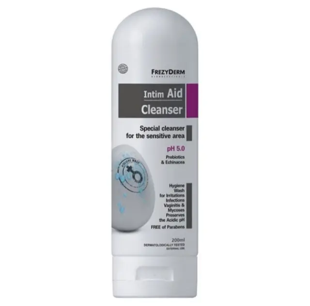 Frezyderm Καθαριστικό Ευαίσθητης Περιοχής Intim Aid Cleanser 200ml 2