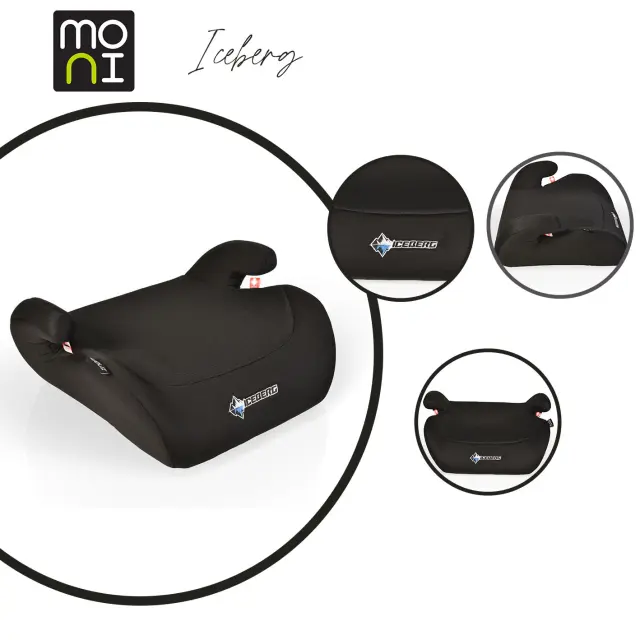MONI - Car seat Iceberg black - 3800146238902