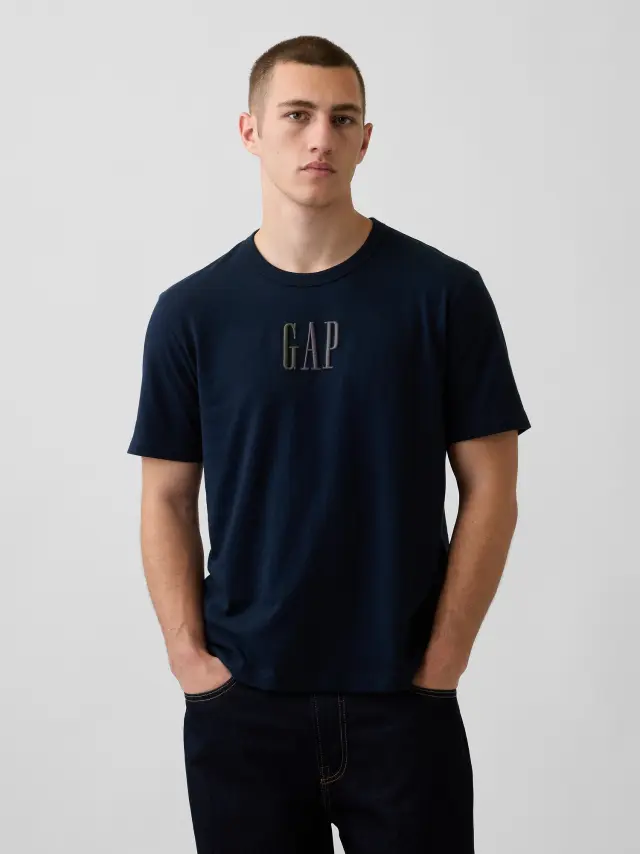 Ανδρική Μπλούζα με Gap Λογότυπο new classic navy
