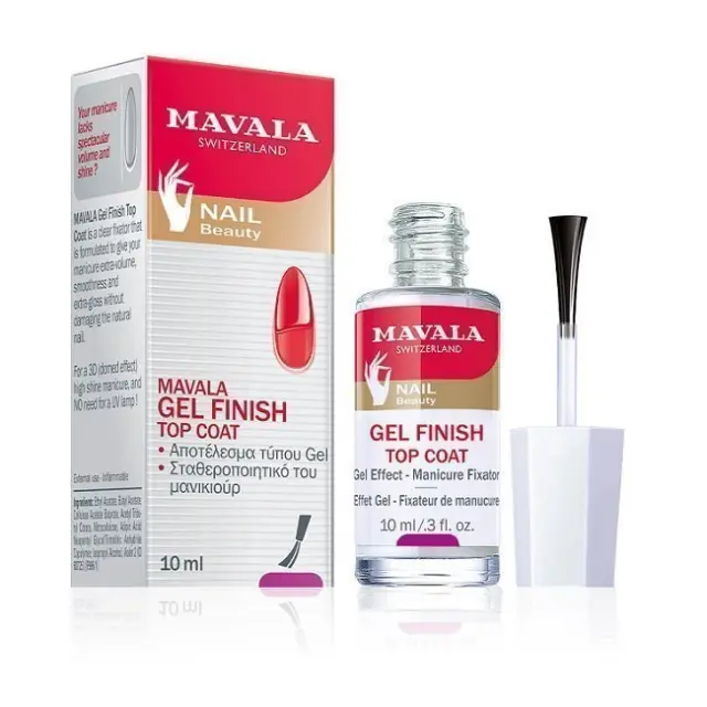 Mavala Gel Finish Top Coat 10ml