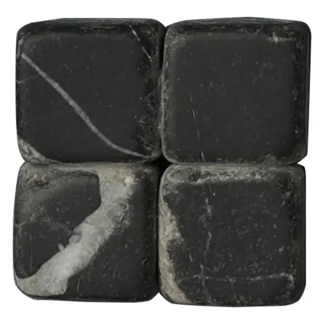Μαρμάρινη Ψηφίδα M19 Nero Mystic 15x15x8mm - 150gr
