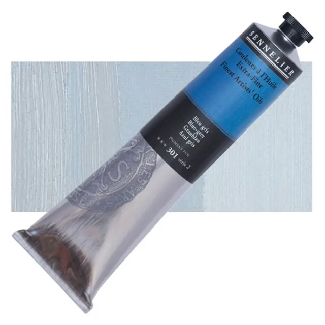 Sennelier Λάδι Finest Artists Oil 301 Blue - Grey - 200ml