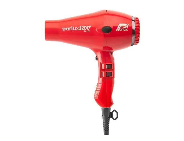 Επαγγελματικό Πιστολάκι Μαλλιών Parlux 3200 Plus με ισχύ 1900W και 4 θερμοκρασίες - Red3200 Red