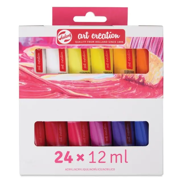 Σετ Ακρυλικά Talens Art Creation 24 Χρώματα 12ml