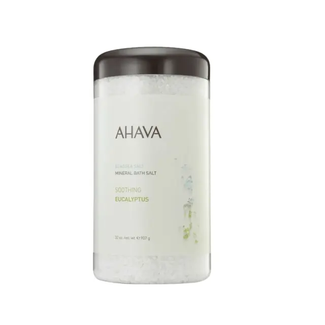 Ahava Dead Sea Salt Mineral Bath Salt Soothing Eucalyptus 907gr