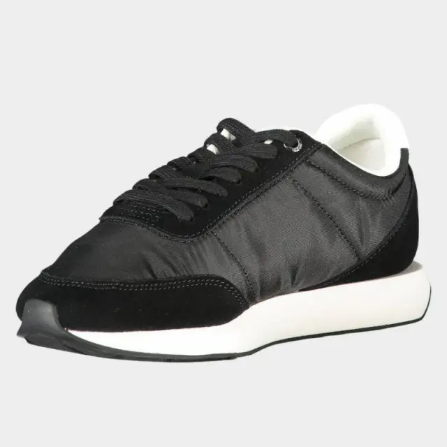 Calvin Klein - Γυναικεία Sneakers Retro Runner Lace Up Nylon Mgn YW0YW01990-0GM Μαύρο - 40 3