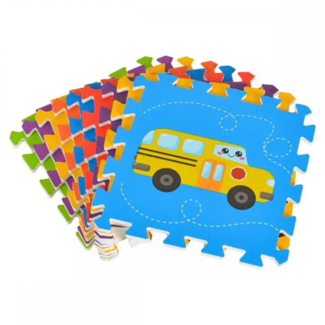 Moni Toys Χαλάκι - Puzzle Δαπέδου 9Τ. Vehicles 0392 2
