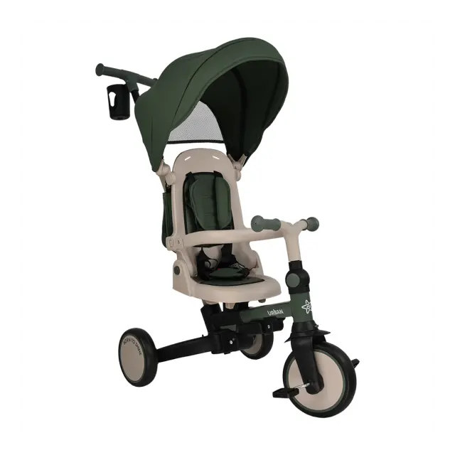 Ποδηλατάκι τρίκυκλο Bebe Stars Urban 7in1 Forest Green 822-179