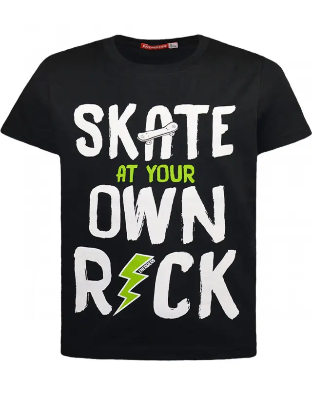 Mini 2 έως 10 ετών Μακό σετ Skate own rock γκρι μελανζέ - 6Ε 2