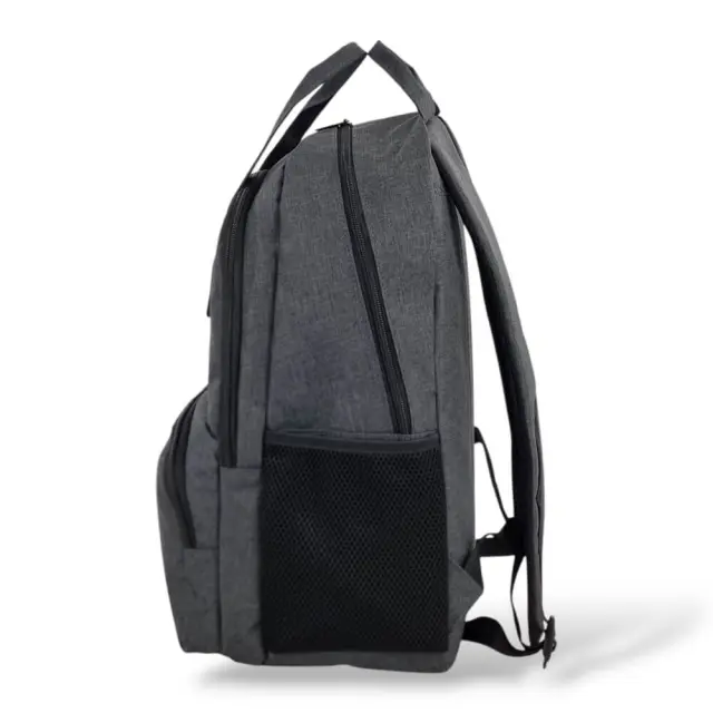 Σακίδιο Πλάτης Ύφασμα Diplomat BF29. (44x30x17 +3cm / 20lt) - Γκρι 3