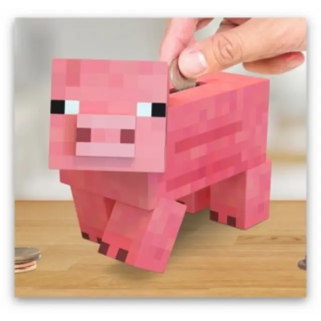 Minecraft Pig Money Bank BDP (PP6590MCF) 2