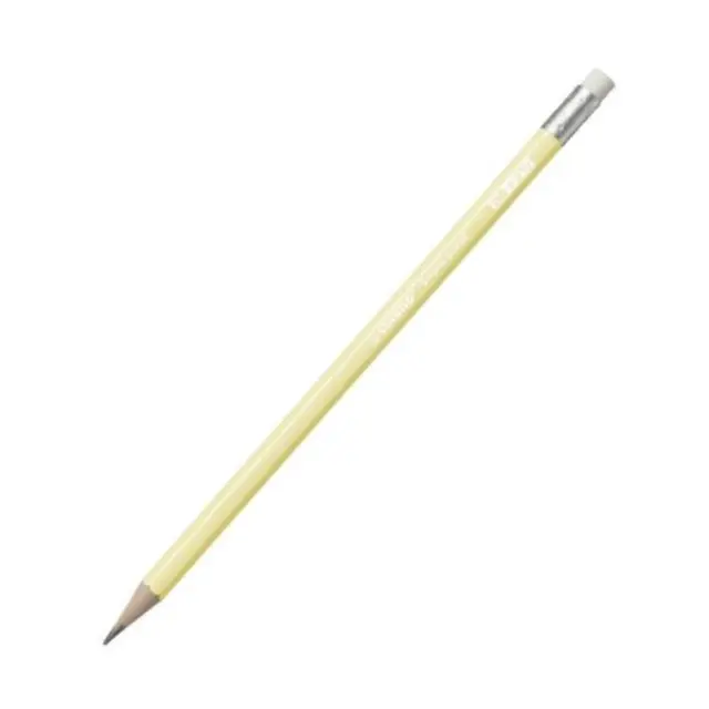 Stabilo Μολύβι Swano Pastel Κίτρινο με Γόμα 4908/01