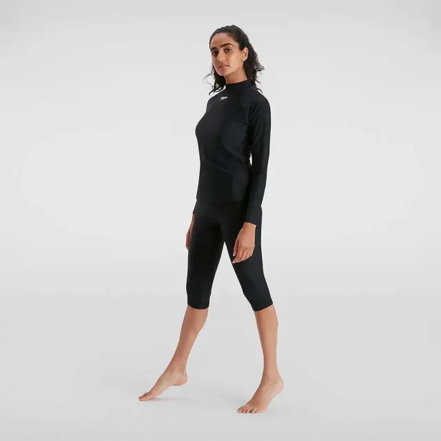 Speedo Women's Long Sleeve Rash UV Protection Top Μαύρο 8131903503 (Speedo) 3
