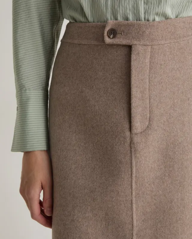 YERSE MINI SKIRT (43862-BEIGE) - M 2