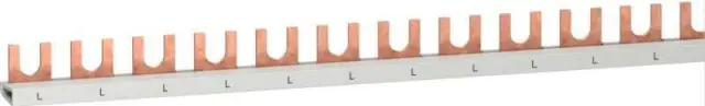Resi9 - comb busbar - 1L - 18 mm pitch - 12 modules - 63 A