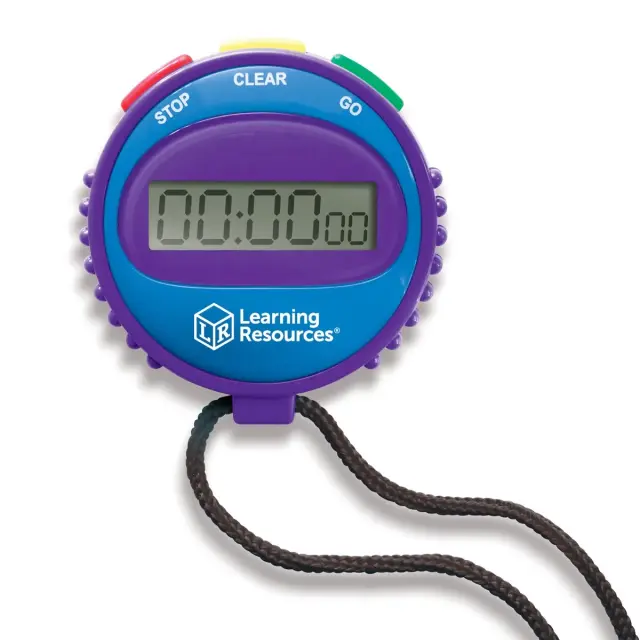 Learning Resources Εκπαιδευτικός Εξοπλισμός Simple Stopwatch Χρονόμετρο για 5+ ετών LER 0808