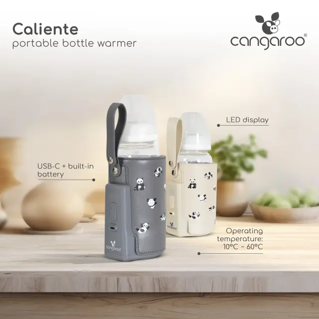 Cangaroo Φορητός Θερμαντήρας Caliente Grey 3800146272661 2