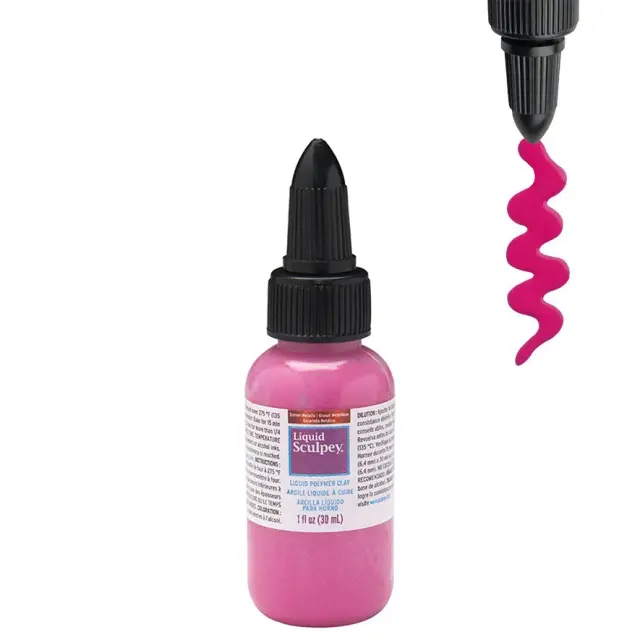 Υγρός Πολυμερικός Πηλός Sculpey Garnet Metallic - 30ml