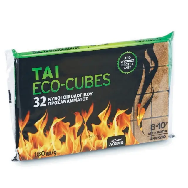 Προσάναμμα Tai Eco Cubes Οικολογικό (32 τεμ)
