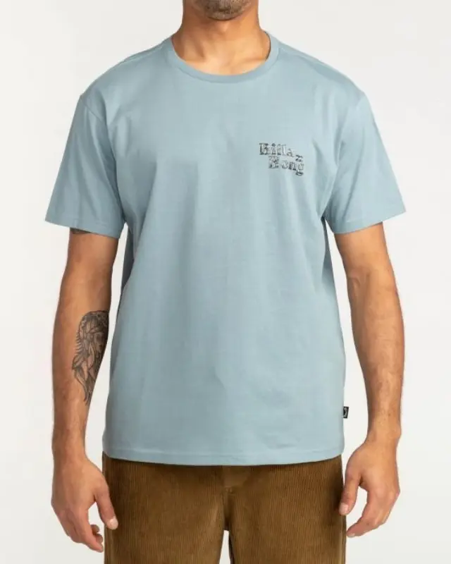 BILLABONG SURF N CREAM SS ΑΝΔΡΙΚΗ ΜΠΛΟΥΖΑ BIF1SS40BIF2-5684/WASHED BLUE BLUE
