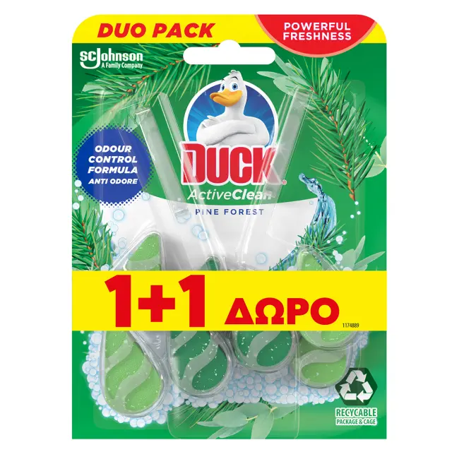 DUCK Active Clean Forest Duo Pack 1+1