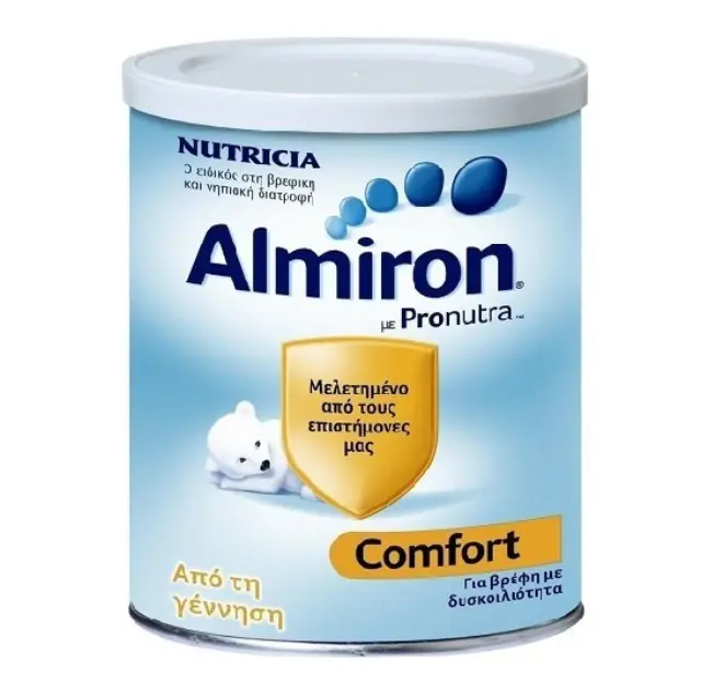 Nutricia Almiron Comfort 1 0m+ Γάλα 1ης Βρεφικής Ηλικίας από 0-6 μηνών για την Αντιμετώπιση της Δυσκοιλιότητας, 400gr