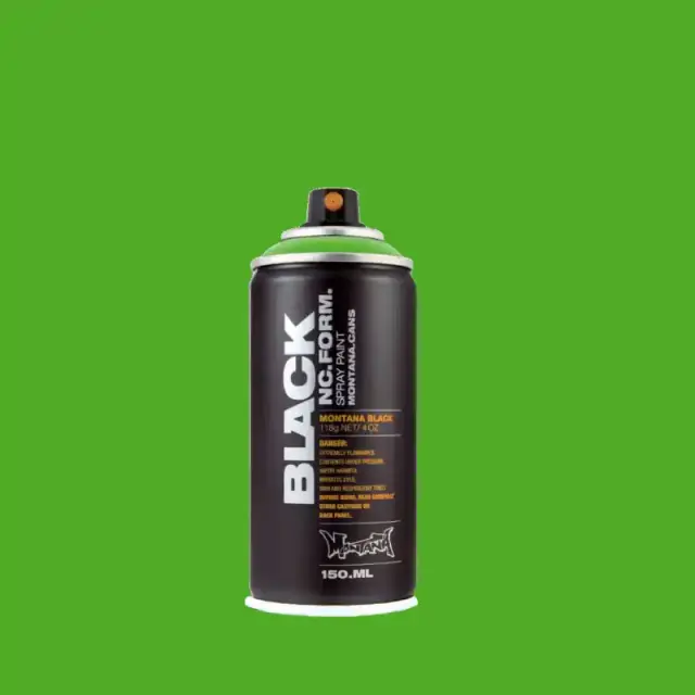 Montana Black Spray Paint 150ml BLK-6045 Irish Green
