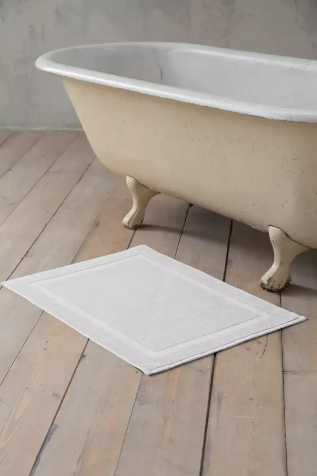 Nima Hotelling Πατάκι Μπάνιου 50x75 Volcano - White Λευκό
