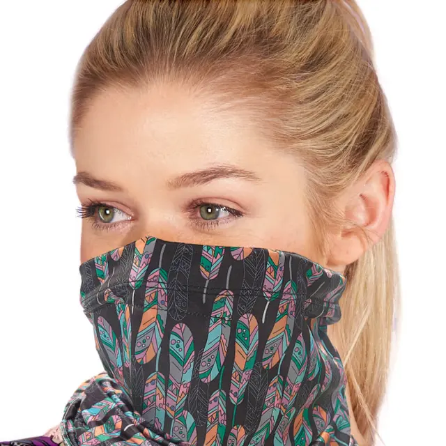 Black Feather Snood 3