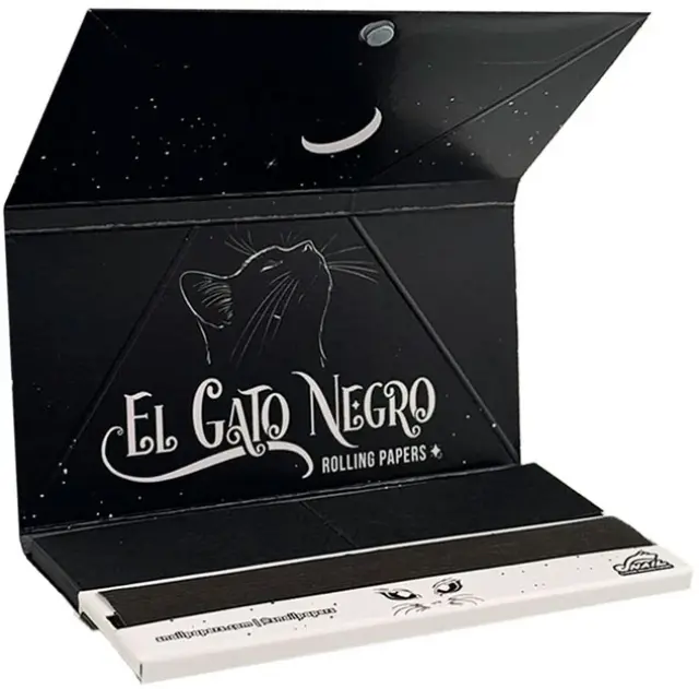 El Gato Negro Συλλεκτικά Premium Χαρτάκια - Μαύρο Χαρτάκι KS Slim & Tips 2