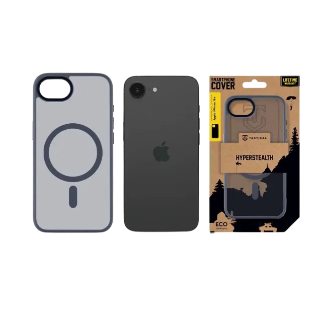Tactical MagForce Hyperstealth Cover for Apple iPhone 16e/17e Deep Blue 3