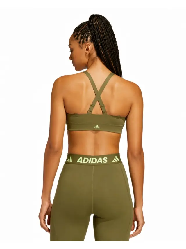 Adidas Χακί Αθλητικό Μπουστάκι PWI MS Logo HD7691 - XS 3