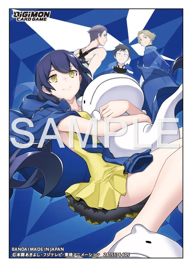 Digimon Card Game Sleeves Erika Mishima (60ct)