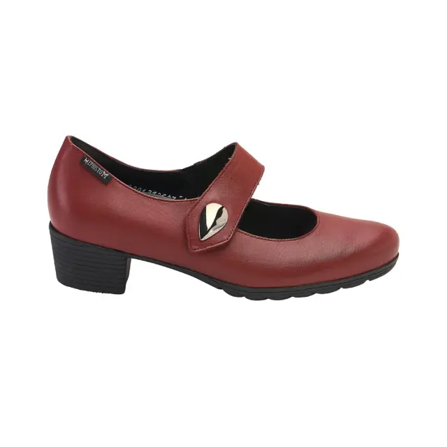 Mephisto Μπαρέτες Γυναικείο δέρμα Μπορντώ MEP/ISORA OXBLOOD - 40,5