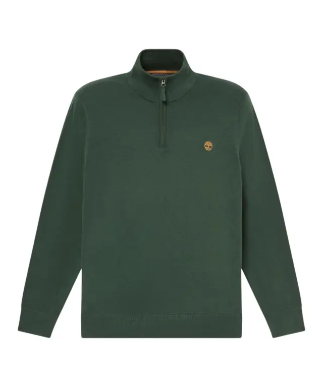 Timberland - Ανδρικό Πλεκτό Πουλόβερ Williams River TBC0YHAY-398 Πράσινο - S