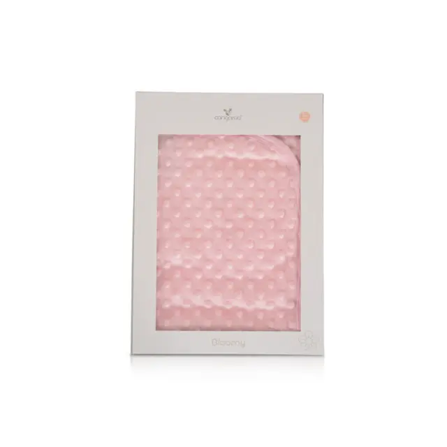 Cangaroo Κουβέρτα Αγκαλιάς 80/90 cm Bloomy Ροζ 3800146271329 3