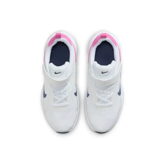 Nike Revolution 7 (PSV) (FB7690-103) - Λευκό-Ροζ 3