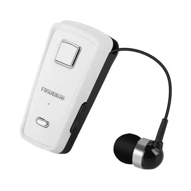 Ακουστικό Bluetooth Fineblue Hands Free F980, σε μαύρο χρώμα