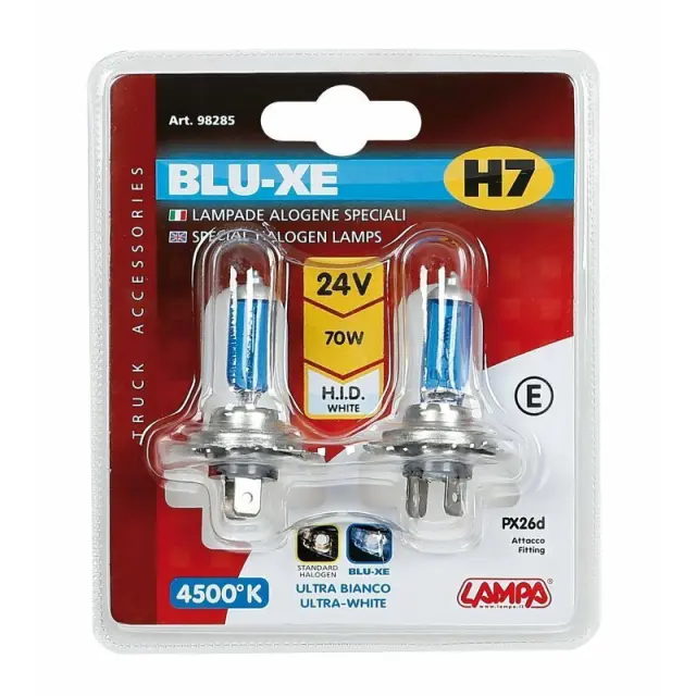 Lampa H7 Blu-Xe 70W 24V 2τμχ L9828.5 2