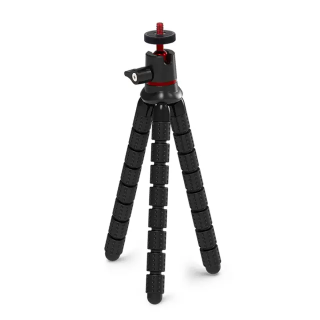 Techsuit® Octopus Mini Τρίποδο για GoPro/Action Camera-Black