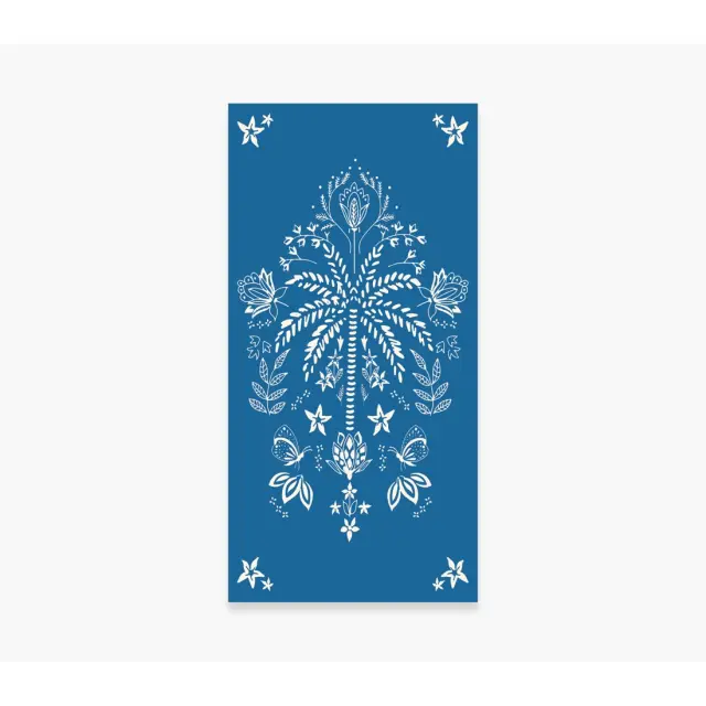Nef-Nef Homeware Πετσέτα Θαλάσσης Oriental 80x160 Blue