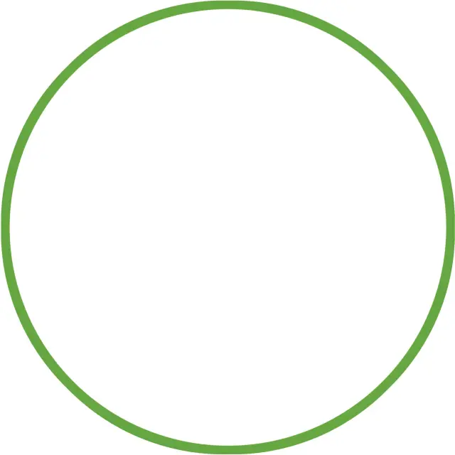 AMILA Χούλα-Χουπ HQ 70cm - Φ19mm - 280gr, Πράσινο (98812) - ONE SIZE
