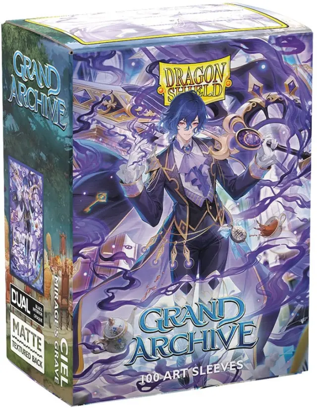 Dragon Shield Grand Archive Matte Dual Art Sleeves - Ciel, Mirage's Grave (100 Sleeves)