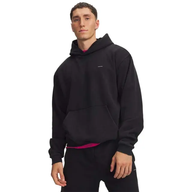 Under Armour Men's Icon Vintage Fleece Hoodie Μαύρο 6019104-008 (Under Armour)