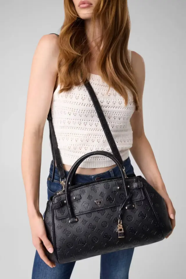 GUESS DIANA HWPD9727060 black logo 3